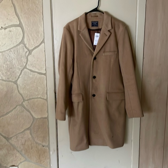 Abercrombie men’s wool trench coat